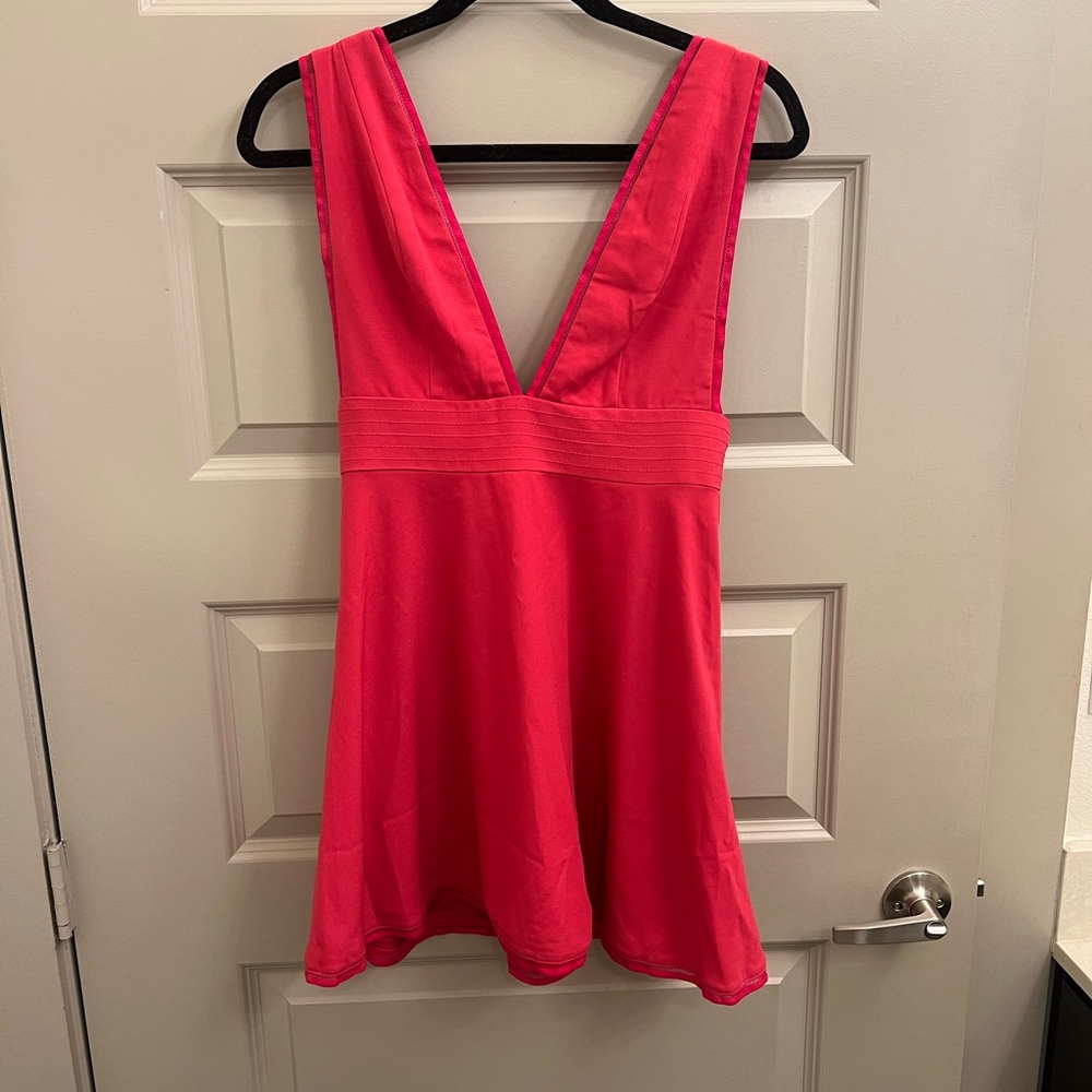 NBD hot pink mini dress